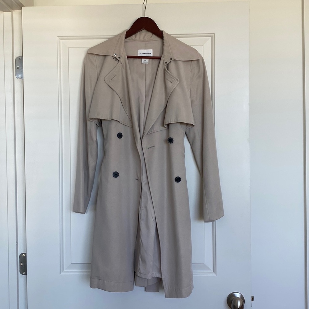 Club Monaco trench coat
